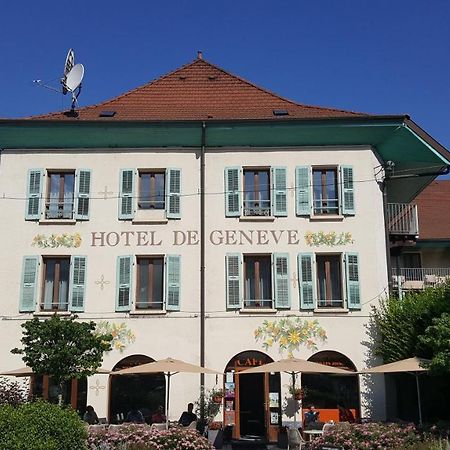 Hotel De Geneve Et Restaurant , Faverges-Seythenex المظهر الخارجي الصورة