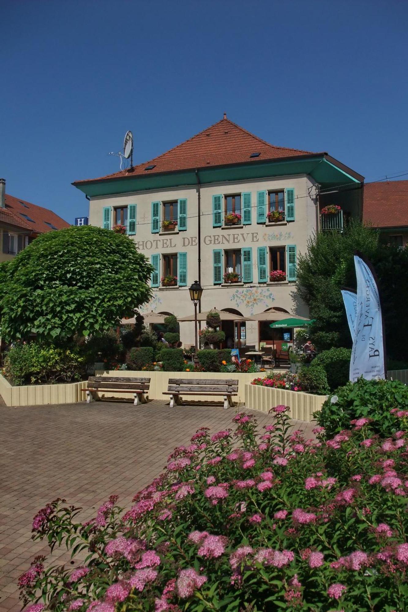 Hotel De Geneve Et Restaurant , Faverges-Seythenex المظهر الخارجي الصورة