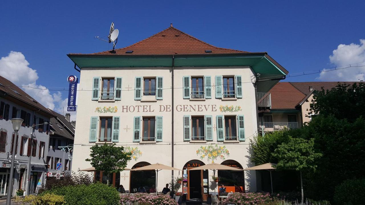 Hotel De Geneve Et Restaurant , Faverges-Seythenex المظهر الخارجي الصورة